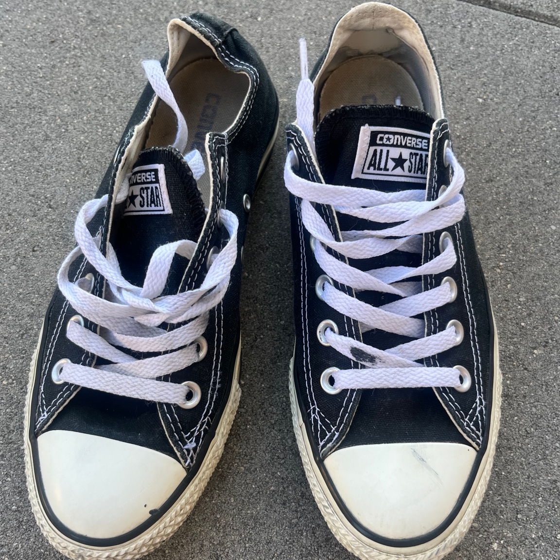 Getragene Converse All Star Gr. 38 – täglich getragen 🖤