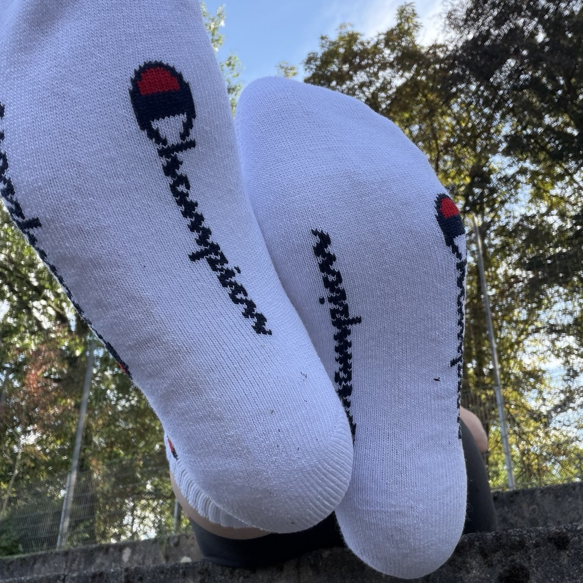 Noch neue Sportsocken – ich trage sie NUR FÜR DICH 😈🧦