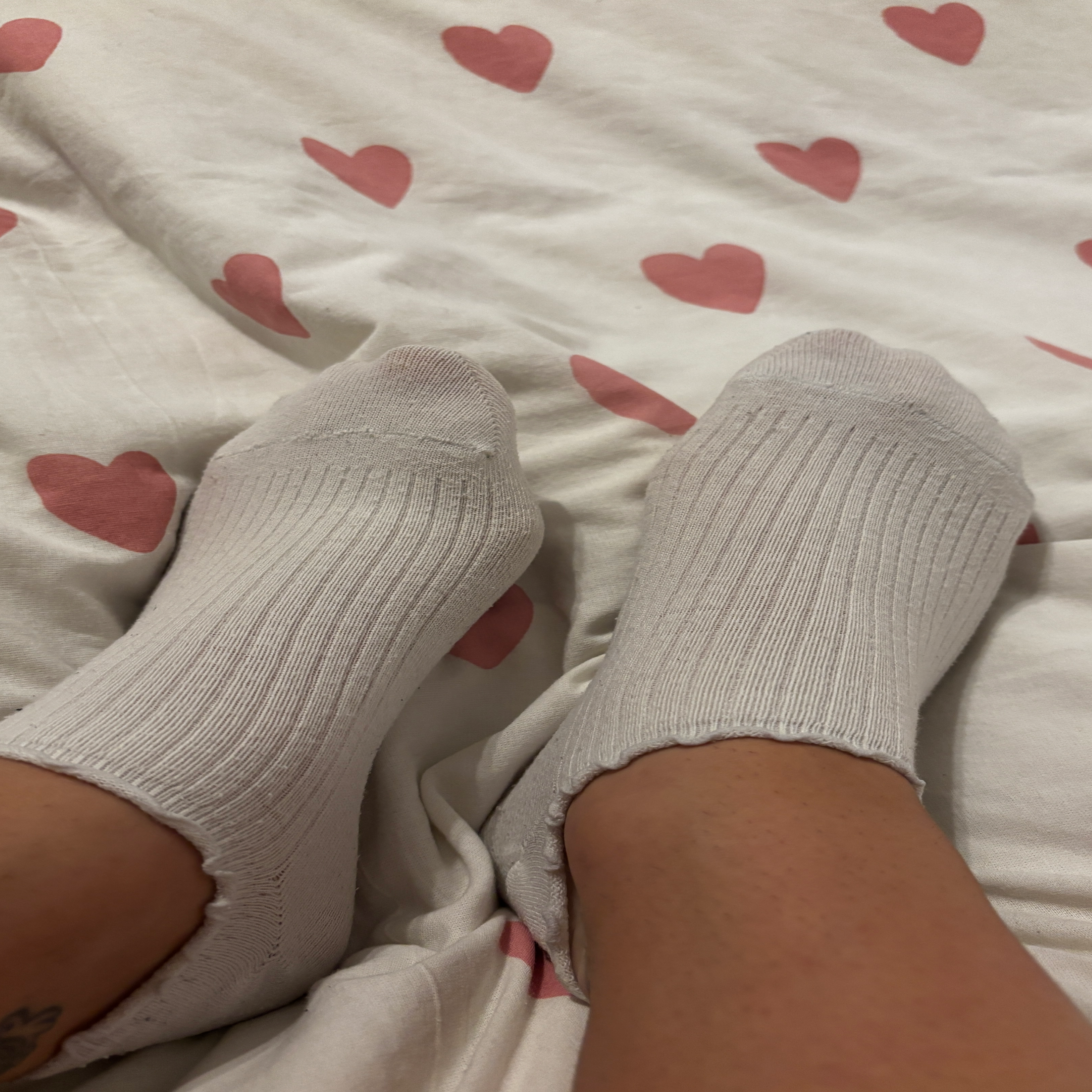 Getragene Socken nach Wunsch
