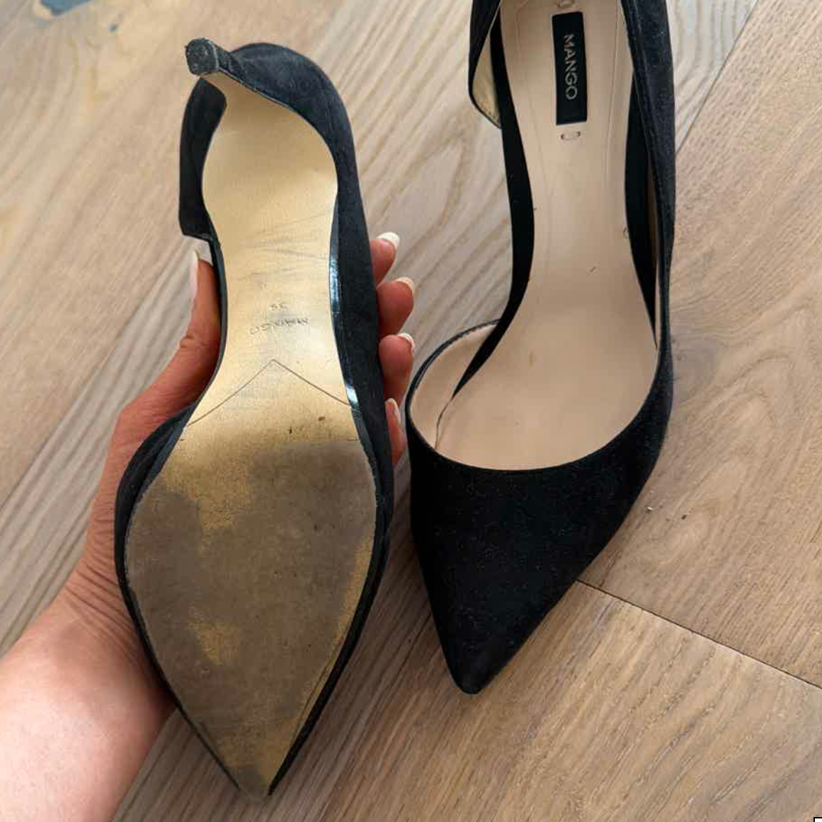Premium Swiss durchgetanzte High Heels im sexy Business-look