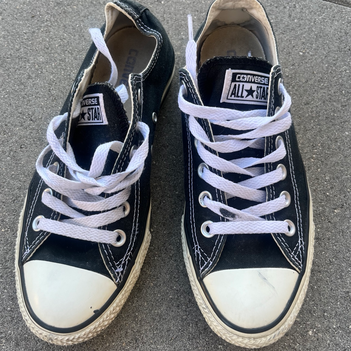 Getragene Converse All Star Gr. 38 – täglich getragen 🖤